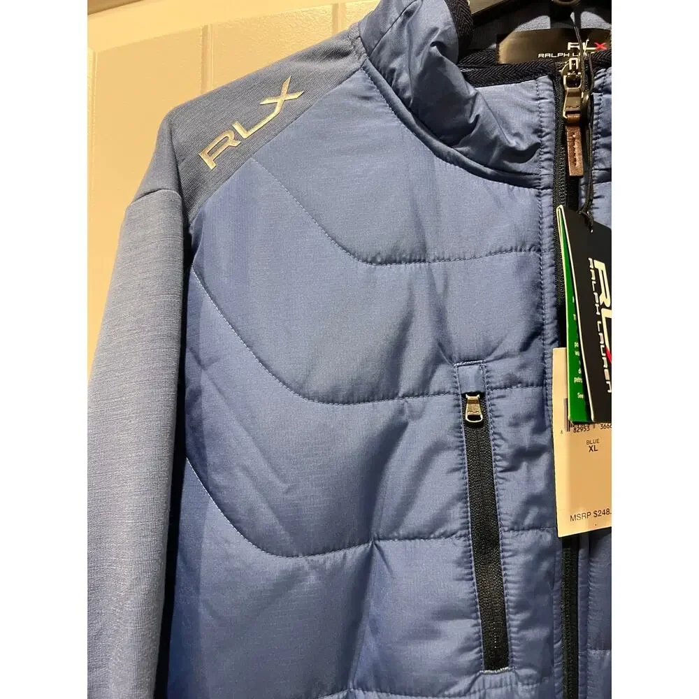 NWT❤️Polo Ralph Lauren RLX Golf Paneled Stretch Terry Jacket szXL